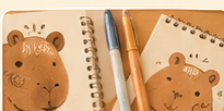 カピバラの文房具