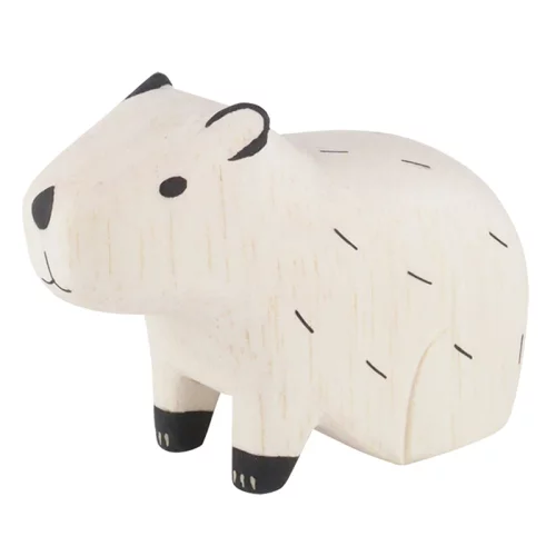 木彫りのぽれぽれカピバラ