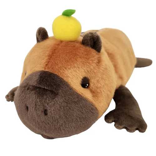ゆずカピバラのぬいぐるみペンケース